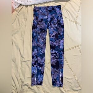 Lululemon wunder train high-rise crop with pockets